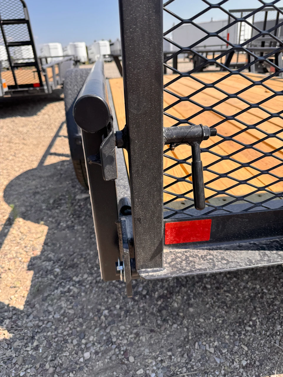 Raw Maxx Trailers 2027 UTX 77"X12' Utility Trailer | Single Axle Axle 3.5K, 4' Ramp Gate, Pipetop Rails, Tread Brite Trim, Steel Diamond Plate Fenders