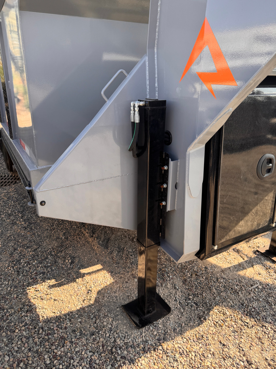 Raw Maxx Trailers 2026 HDX 102"X20' Dump Trailer | Tandem Axle Axle 20K, Dual Tires, Dual Hydraulic Jacks, 44" Sides, Spare Tire, 2 Way Spreader Gate, Tarp Kit, Solar, Dual Storage Cabnets, Ramps