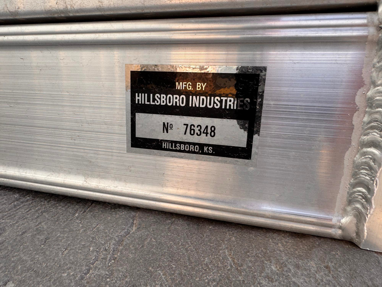 Hillsboro Trailers 2026 48"X6' Stock Box | Plexiglass Installed, (67001-001)