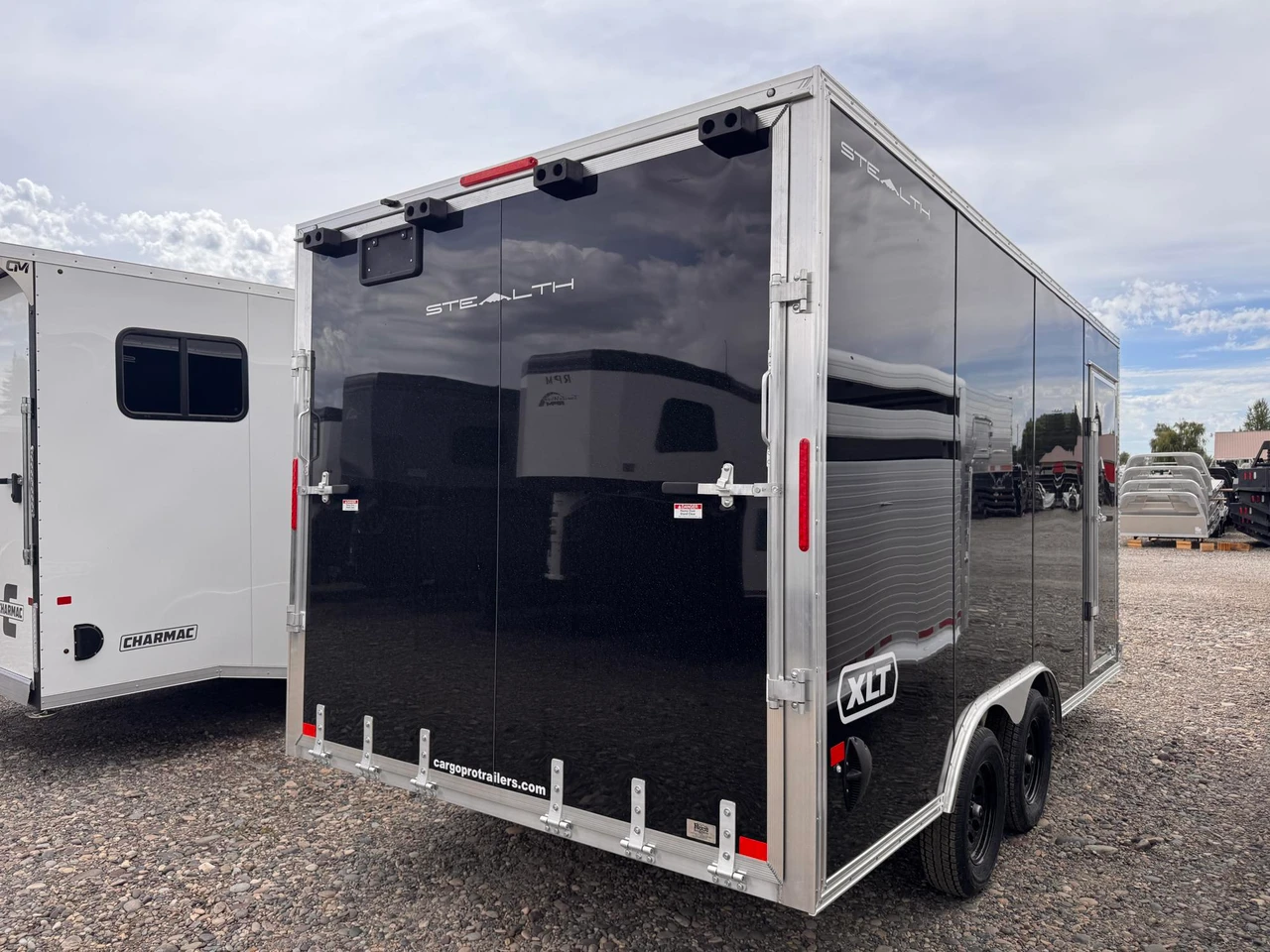 Alcom Trailers 2027 STEALTH XLT PRO 102"X16' ENCLOSED CAR HAULER CARGO | Tandem Axle 7K, 7' TALL