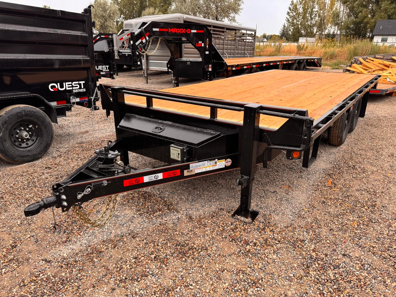 GR Trailers 2026 102"X18' Equipment Trailer | Tandem Axle Axle 14K