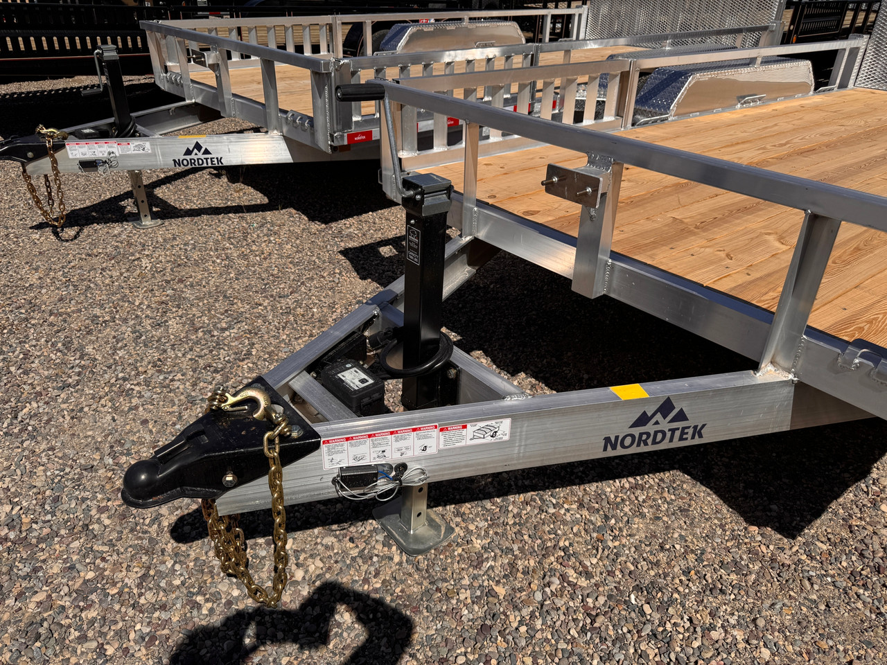 Nordtek Trailers 2026 82"X14' Landscaping Trailer | Tandem Axle Axle