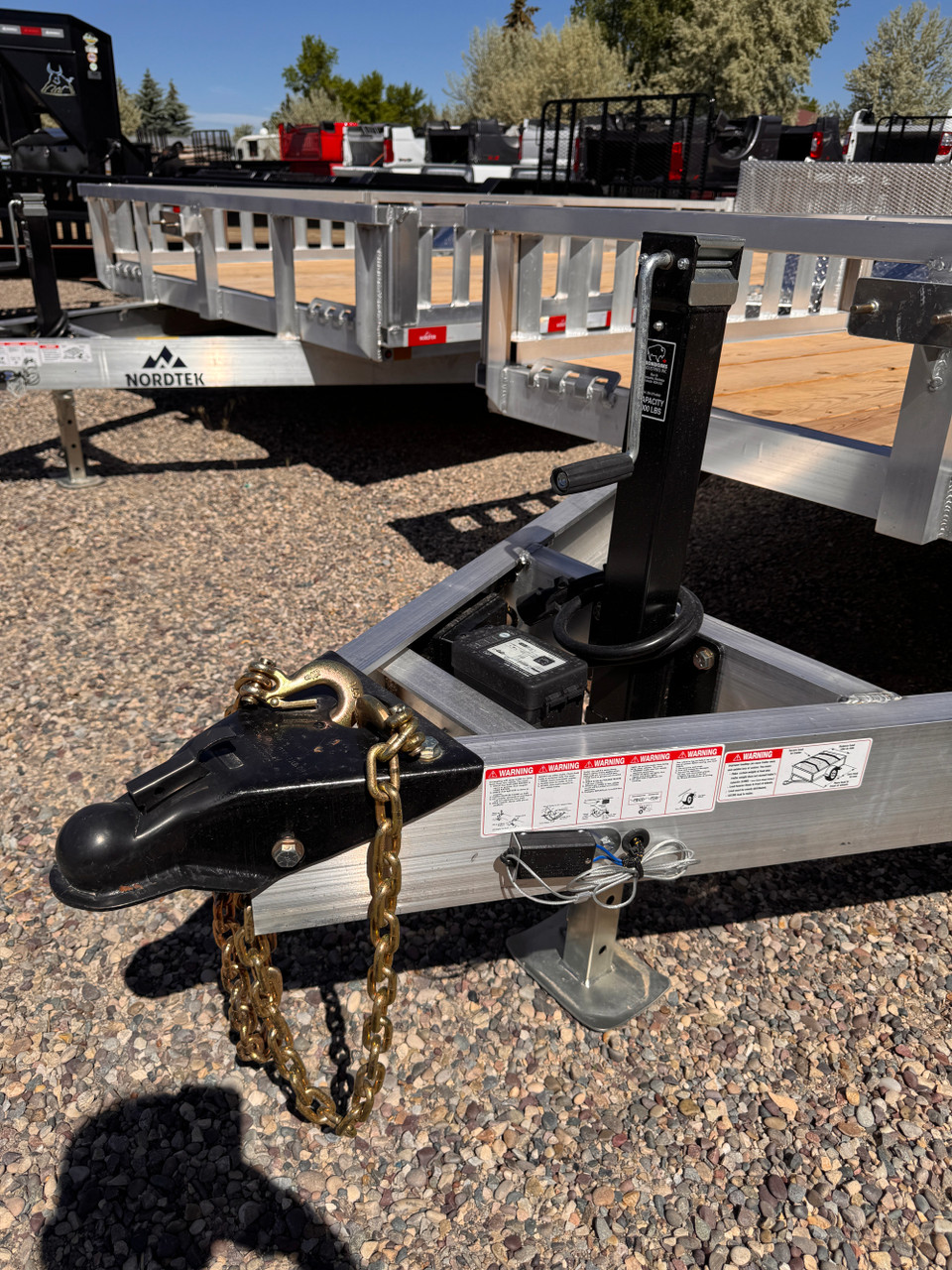 Nordtek Trailers 2026 82"X14' Landscaping Trailer | Tandem Axle Axle