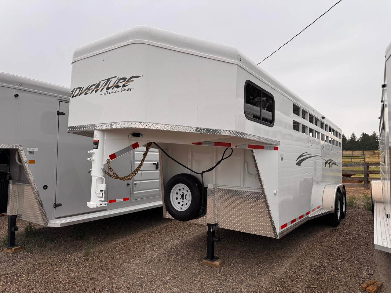 Trails West Trailers 2027 Adventure Horse Trailer | Tandem Axle Axle