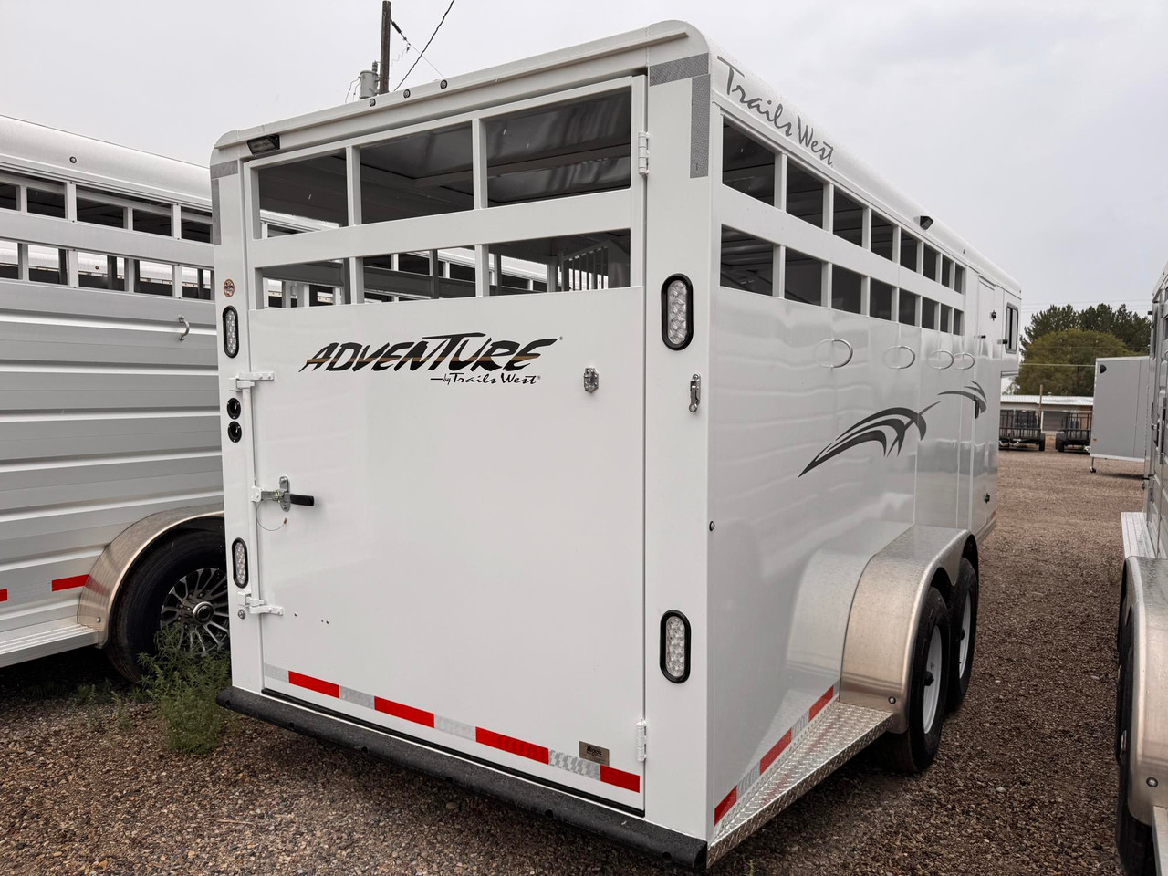 Trails West Trailers 2027 Adventure Horse Trailer | Tandem Axle Axle
