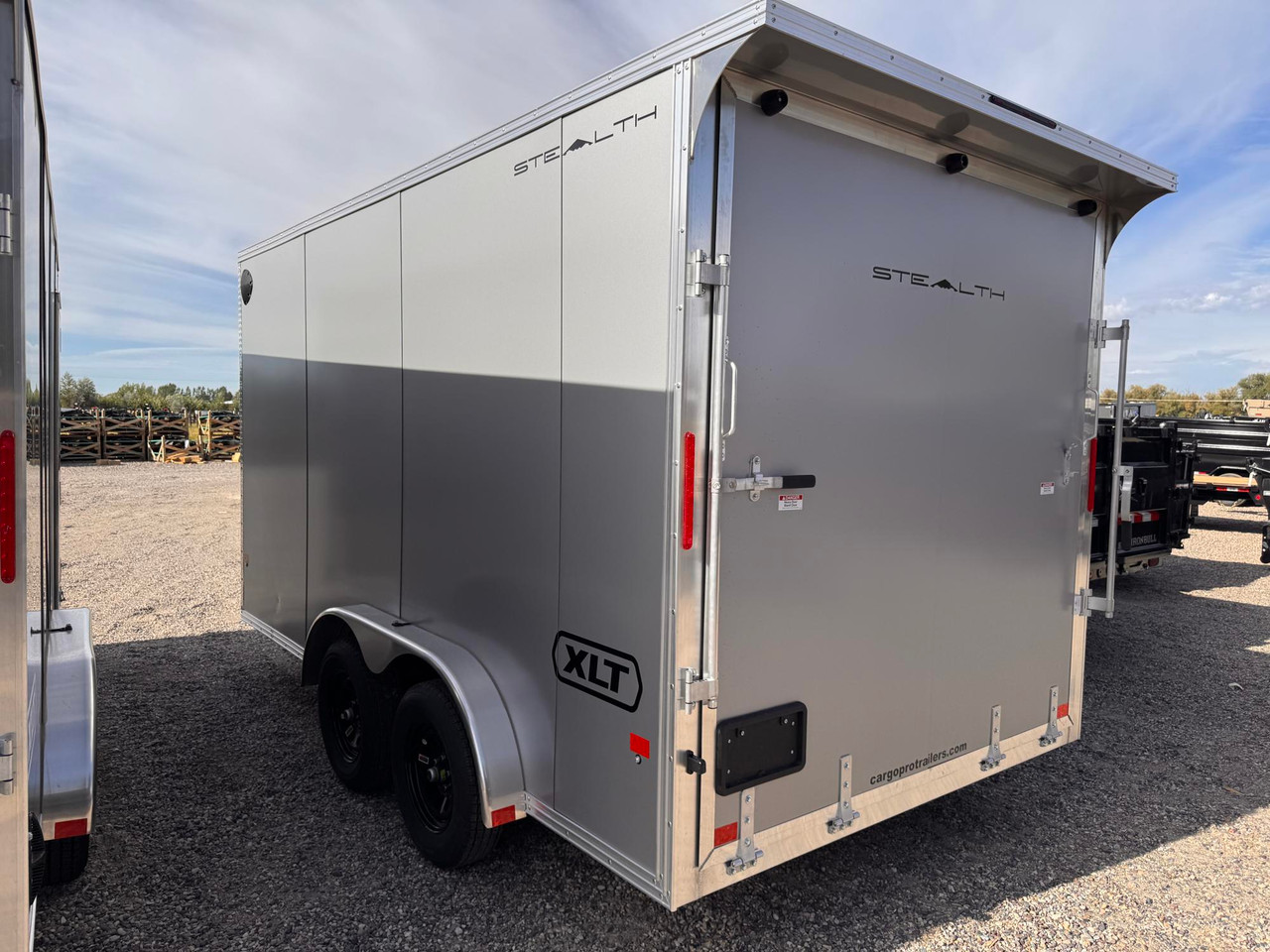Alcom Trailers 2027 STEALTH XLT 90"X14' Cargo Trailer | Tandem Axle Axle