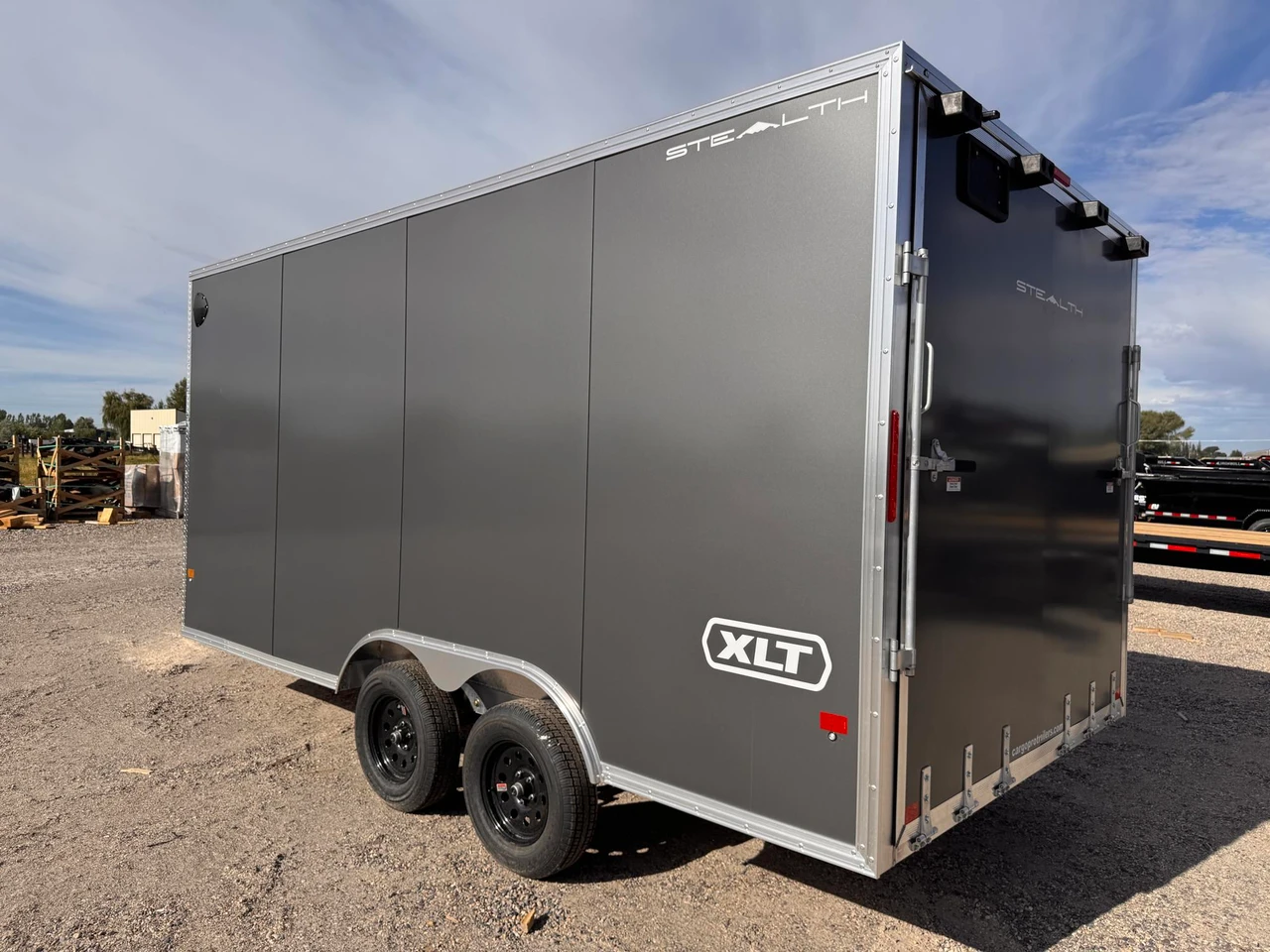 Alcom Trailers 2027 Stealth 102"X16' Enclosoed Car Hauler | Tandem Axle Axle