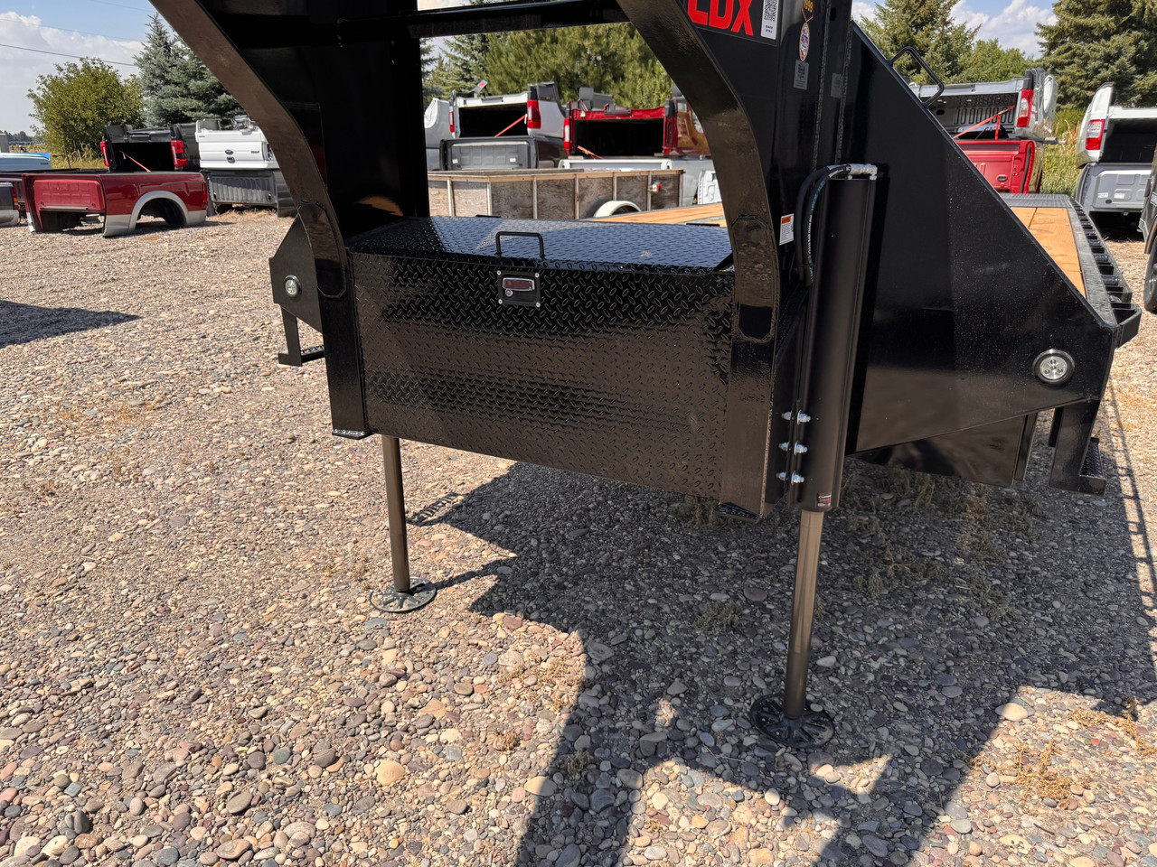 Maxx-D Trailers 2027 LDX 102"X30' Deckover Flatbed Trailer | Tandem Axle 25.9K, ENGINEERED BEAM, WINCH MOUNT, MAXXD-OUT RAMPS, HDSS SUSPENSION
