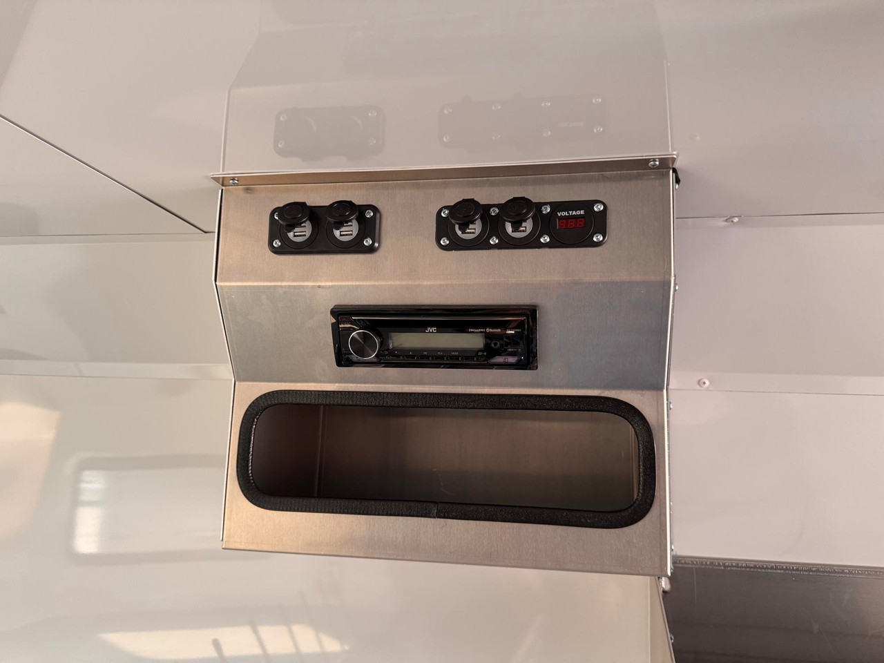 Trails West Trailers 2026 RPM Altitude 28' Powersports Trailer | Tandem Axle 14K, Extreme Cold, Fuel Cell, 48" Ducted Cabinet, Front Vent Windows, Extra Window