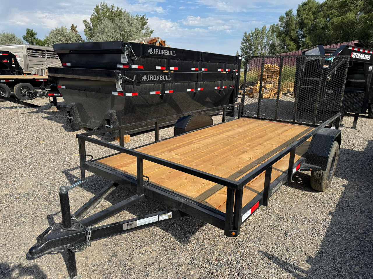 Dutton Trailers 2026 Value 72"X12' Utility Trailer | Single Axle Axle, DT 6X12 SA VALUE
