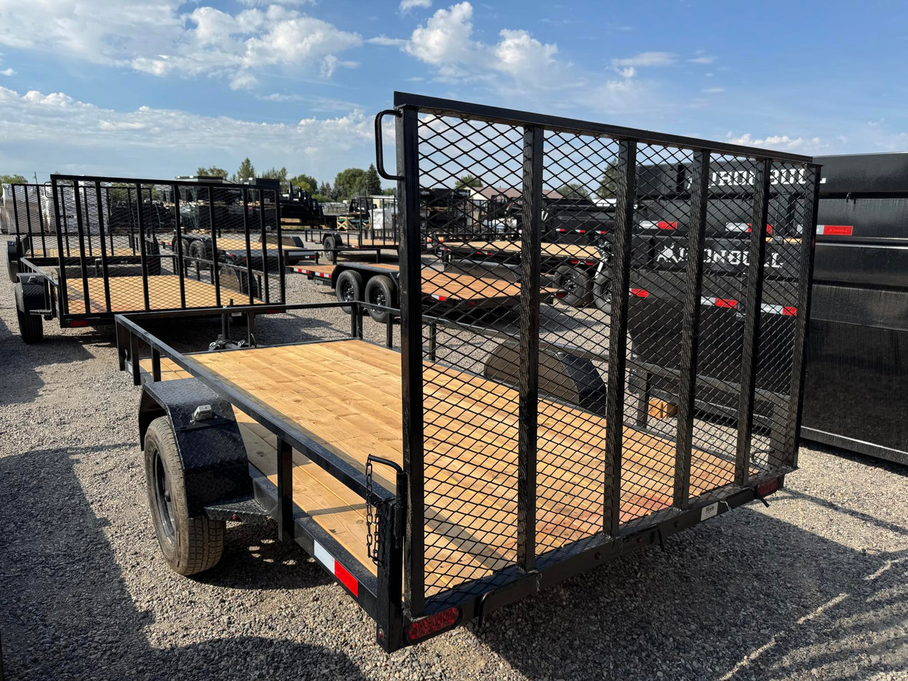 Dutton Trailers 2026 Value 72"X12' Utility Trailer | Single Axle Axle, DT 6X12 SA VALUE