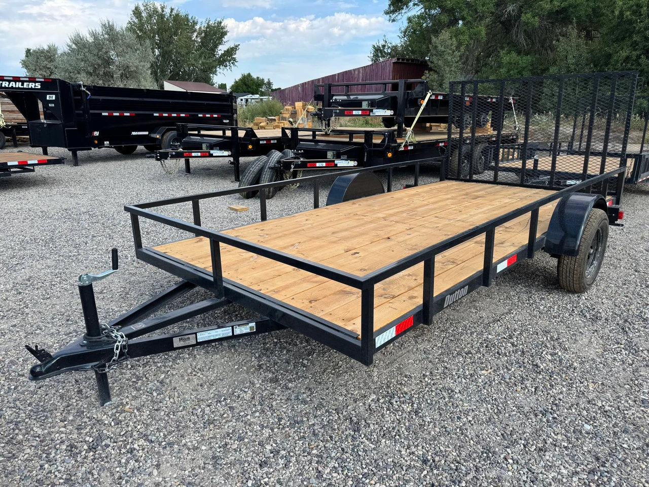 Dutton Trailers 2026 Base 72"X14' Utility Trailer | Single Axle Axle, DT 14' BASE
