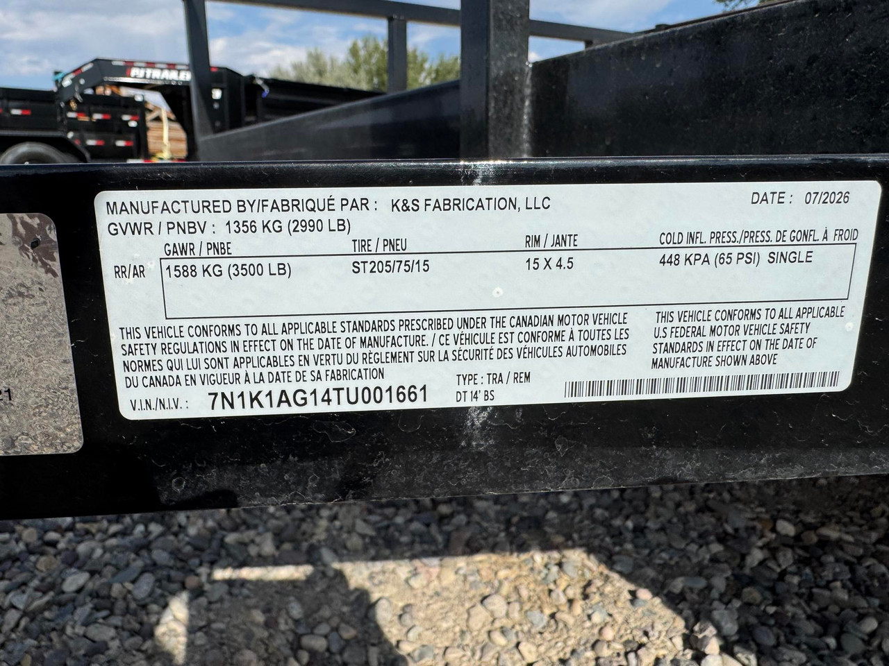 Dutton Trailers 2026 Base 72"X14' Utility Trailer | Single Axle Axle, DT 14' BASE