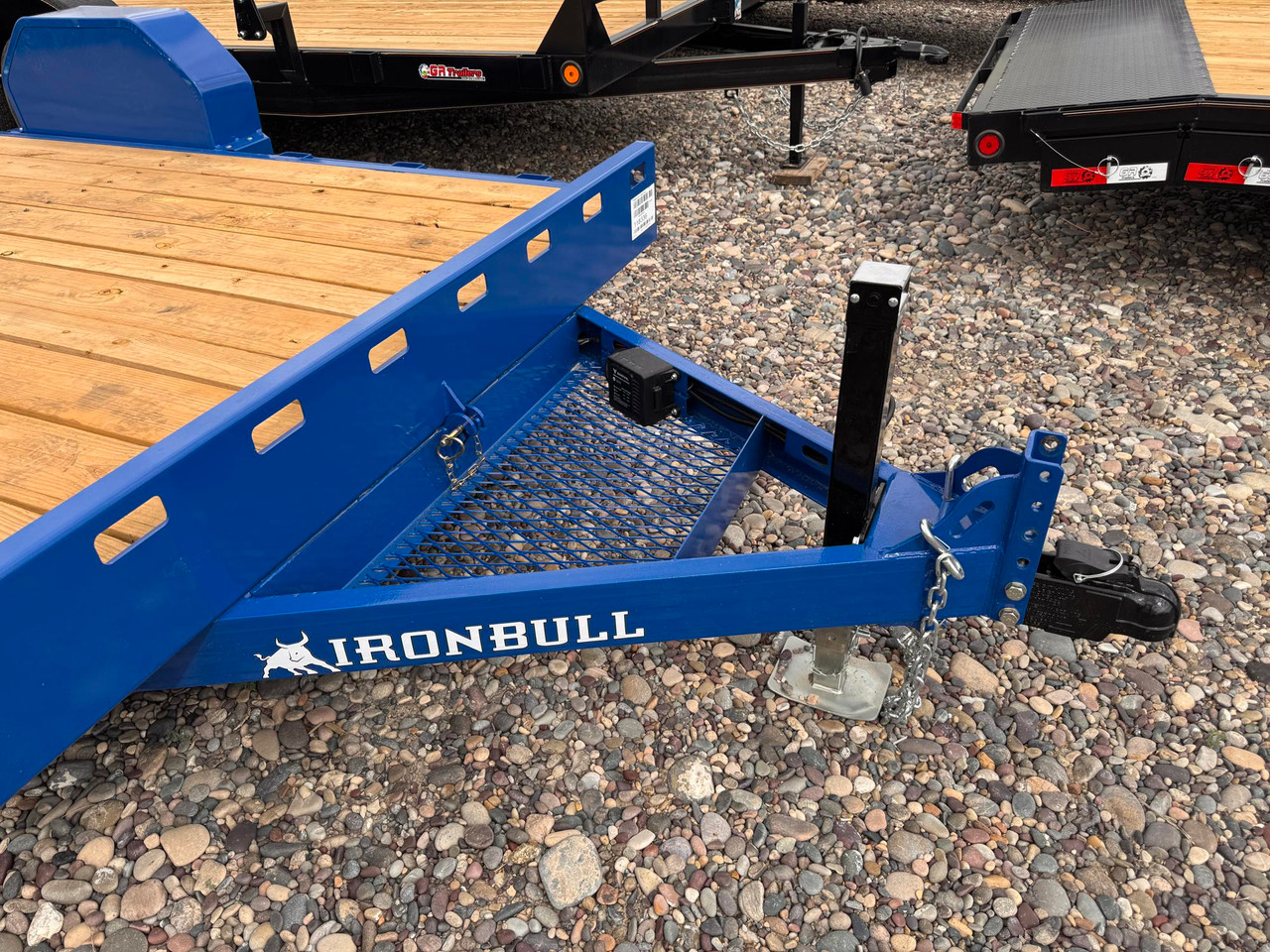 IRON BULL Trailers 2027 | TSB 80"X12' SA TILT, WOOD FLOOR, 7K AXLE