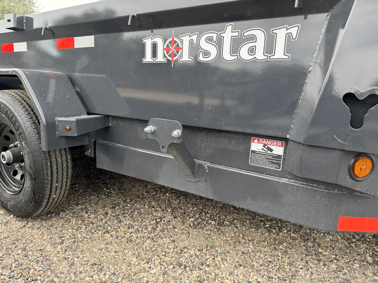 Norstar Trailers 2027 DCB 72"X12' Scissor Dump Trailer | Tandem Axle, 72"X12' DCB TA DUMP, POWER UP DOWN, SCISSOR LIFT, (2) 5.2K AXLES, SLIDE IN RAMPS, TARP KIT,