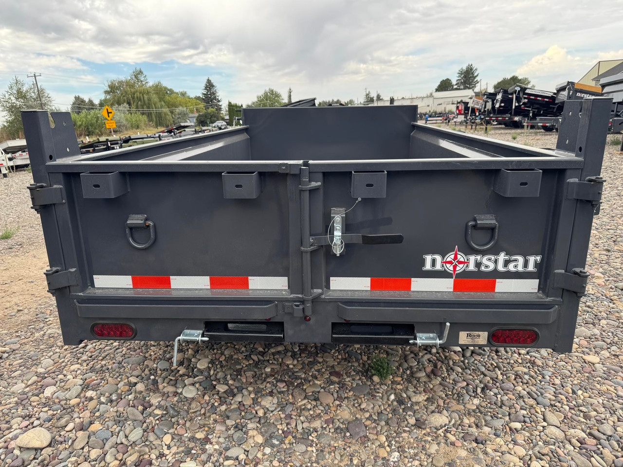 Norstar Trailers 2027 DCB 72"X12' Scissor Dump Trailer | Tandem Axle, 72"X12' DCB TA DUMP, POWER UP DOWN, SCISSOR LIFT, (2) 5.2K AXLES, SLIDE IN RAMPS, TARP KIT,