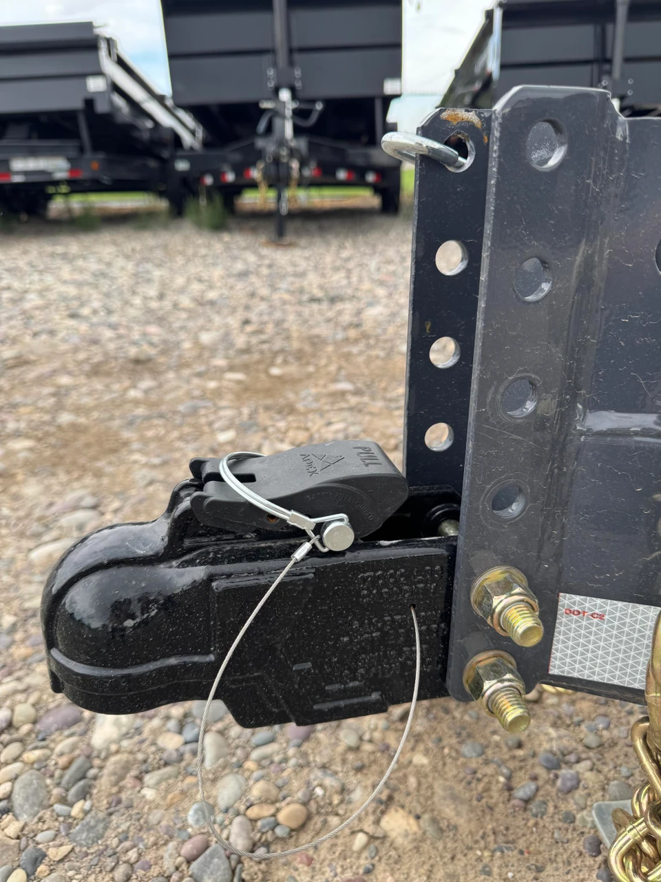 Norstar Trailers 2027 DCB 72"X12' Scissor Dump Trailer | Tandem Axle, 72"X12' DCB TA DUMP, POWER UP DOWN, SCISSOR LIFT, (2) 5.2K AXLES, SLIDE IN RAMPS, TARP KIT,