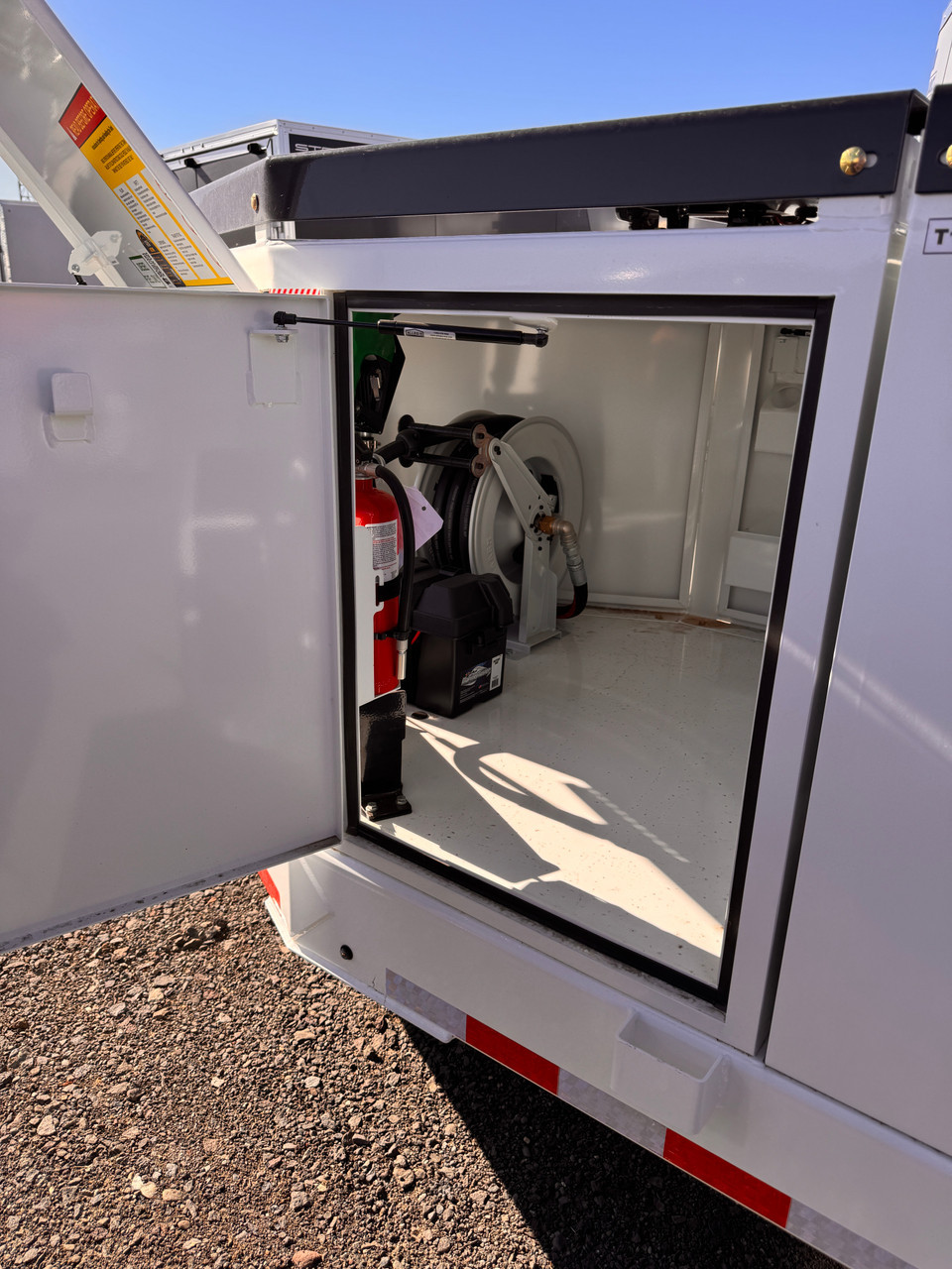 Boss Trailers 2026 660 Gallon Refueling Trailer | Tandem Axle Axle, 660 Gallon Multi-tank, 25 GPM Electric Pump, Large Front & Rear Enclosure, 35' Hose Reel, 5' LED Light Tower (DOT Legal)