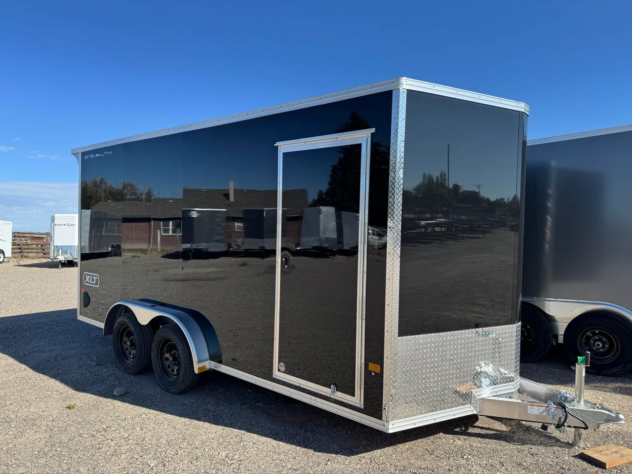 Cargo Pro Trailers 2027 Stealth XLT 78"X16' V-Nose Cargo Trailer | Tandem Axle 7K, CARGO PRO, SIDE DOOR