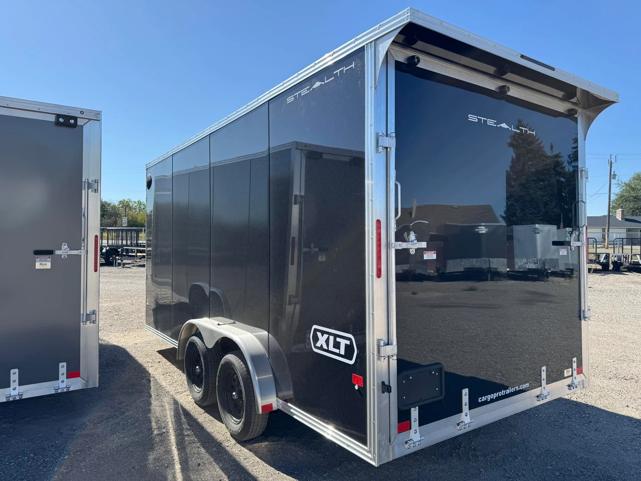 Cargo Pro Trailers 2027 Stealth XLT 78"X16' V-Nose Cargo Trailer | Tandem Axle 7K, CARGO PRO, SIDE DOOR