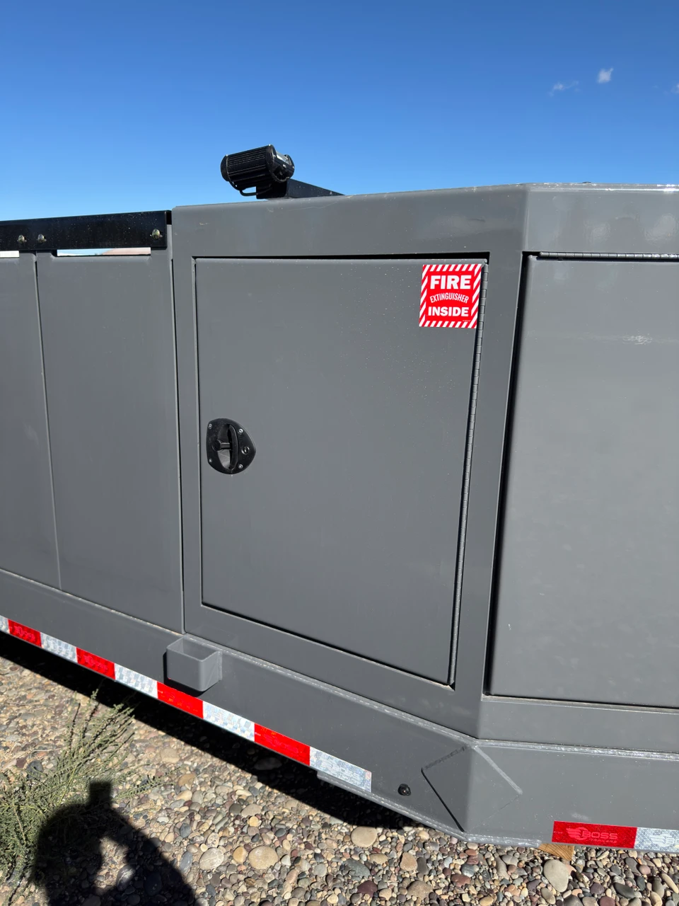 Boss Trailers 2027 880 Gallon Refueling Trailer | Tandem Axle 14K, Multi-Tank, 30 GPM Gas Pump,  90 Gallon DEF With Reel, Large Front Enclosure, 35' Hose Reel, Rear Enclosure, Load Tower, DOT Legal