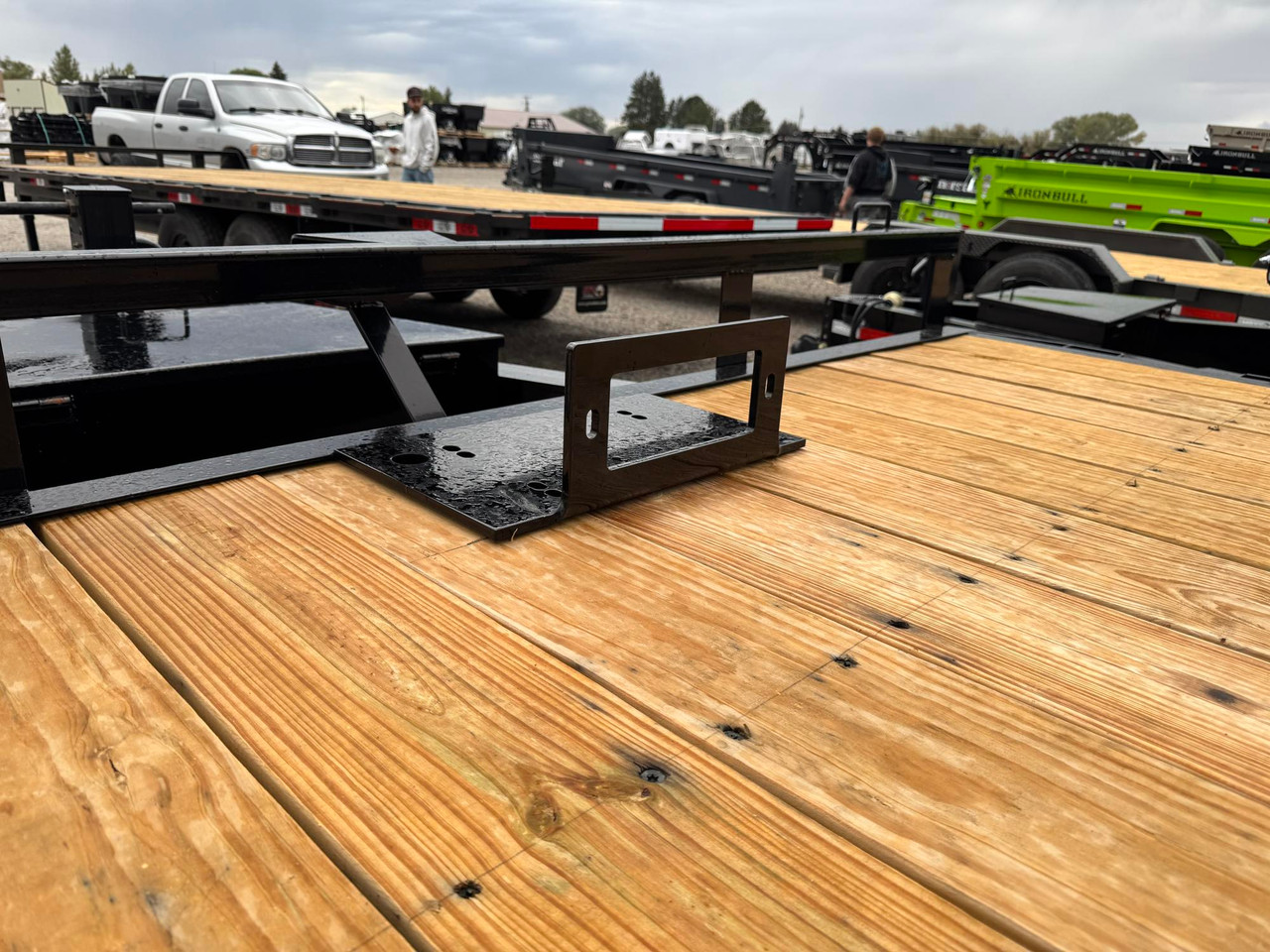 Maxx-D Trailers 2027 GOX 102"X26' Deckover Tilt Trailer | Tandem Axle 17.5K, 6' STATIONARY, 20' TILT, SPARE MOUNT, WINCH PLATE W/ROLLER