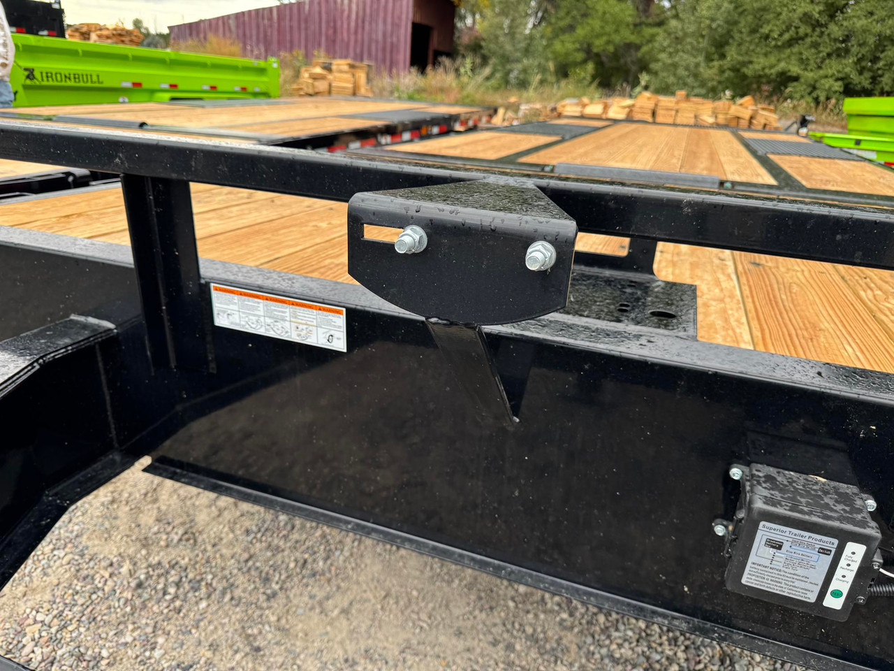 Maxx-D Trailers 2027 GOX 102"X26' Deckover Tilt Trailer | Tandem Axle 17.5K, 6' STATIONARY, 20' TILT, SPARE MOUNT, WINCH PLATE W/ROLLER