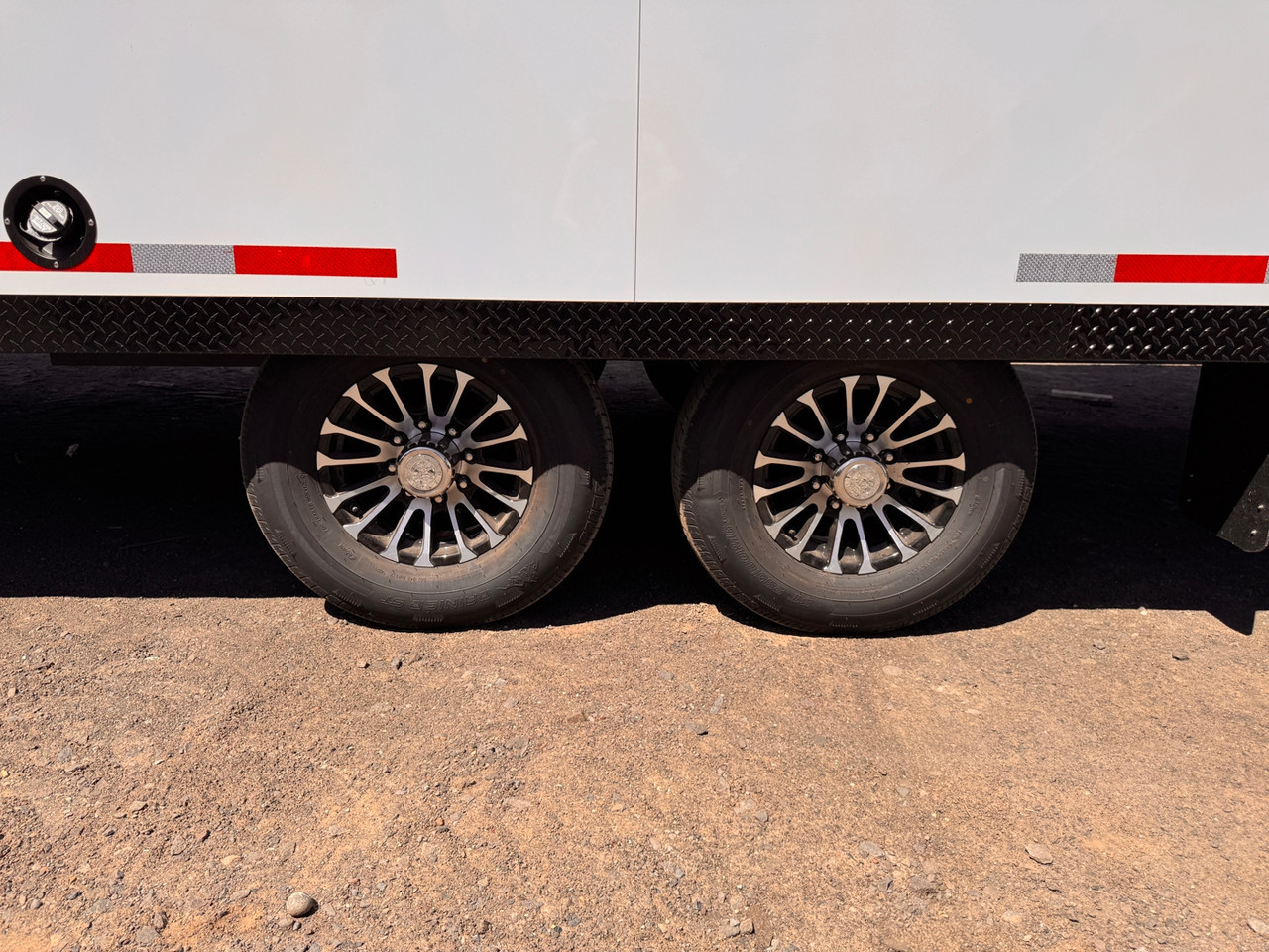 Trails West Trailers 2027 RPM Freeride 36' Powersport Trailer | Tandem Axle 18.6K, Living Quarters, Kitchen, Bathroom/Shower, Heated Floors