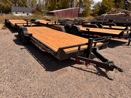 Gr Trailers 2026 2026 82"X22' Equipment Trailer 14K Models | Tandem Axle Axle 14K | 6" Channel Frame, Dovetail Deck W/Slide In Ramps,