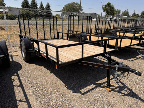GR Trailers 2026 924"X12' Utility Trailer | Single Axle Axle 2.99K, Pipetop Rails, Rear Rampgate, Spare Tire Mount