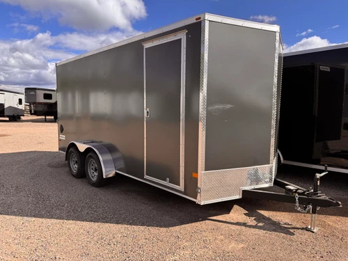 Haulmark Trailers 2026 2026 84"X16' V-Nose Cargo Trailer | Tandem Axle Axle 7K | 7' Tall, Ramp Door