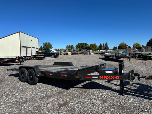 Maxx-D Trailers 2024 2024 83"X20' Low Pro Gravity Tilt Trailer | Tandem Axle Axle 14K | Weld On Fenders 14K