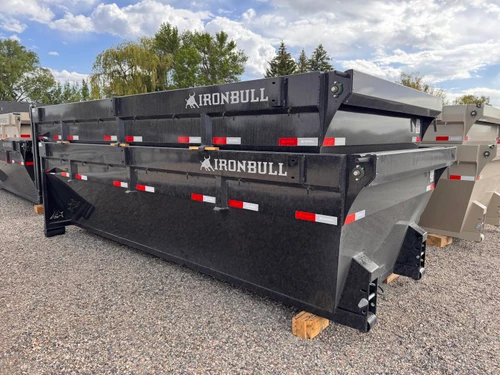 Iron Bull Trailers 2026 2026 192" Roll-Off Bin | 4' Sides, Rollers, Tarp