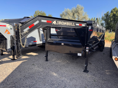 Iron Bull Trailers 2025 DBG 240" Roll Off Trailer | Tandem Axle Axle 16K, Enclosed 20K Winch, Dual Jacks, Tool Box, Solar Charging  (Frame Only)
