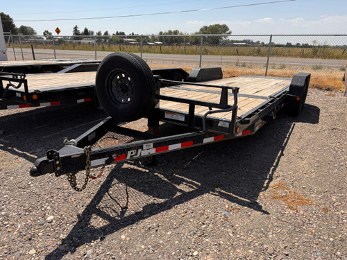 P.J. Trailers 2021 T6 264" Tilt Trailer | Tandem Axle Axle 14K