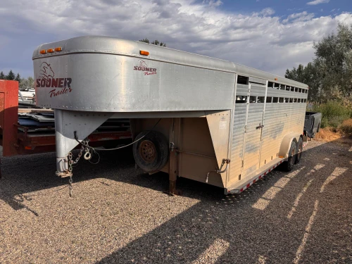 Sooner Trailers 2000 20' Stock Trailer | Tandem Axle