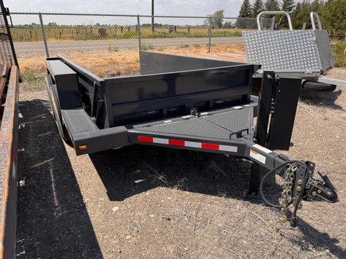 Triple L Trailers 2025 UT914 168" Drop Deck Equipment Trailer | Tandem Axle Axle 13.615K, Enclosed Sides, Hydraulic Jack, Tongue Storage