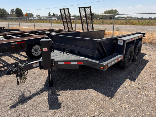 Triple L Trailers 2025 UT914 168" Drop Deck Equipment Trailer | Tandem Axle Axle 13.615K, Enclosed Sides, Hydraulic Jack, Tongue Storage