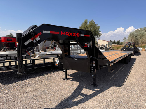 Maxx-D Trailers 2027 LDX 102"X32' Deckover Flatbed | Tandem Axle Axle 25.99K