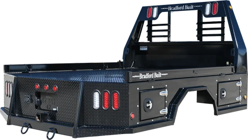 Bradford 4-Box Utility Pickup Flatbed | Multiple Bed Sizes
