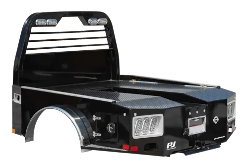 PJ Trailers GH Steel Skirted Pickup Flatbed | Multiple Bed Sizes