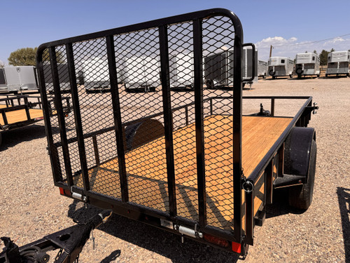 GR Trailers 2026 72"X12' Utility Trailer | Single Axle Axle 2.99K, Pieptop Rails, Spring Assist Rampgate