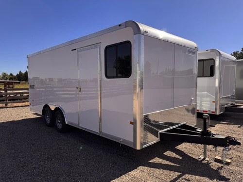 Haulmark Trailers 2026 GRIZZLY 102"X20' Office Cargo Trailer | Tandem Axle Axle, Front Office, Rear Barn Doors