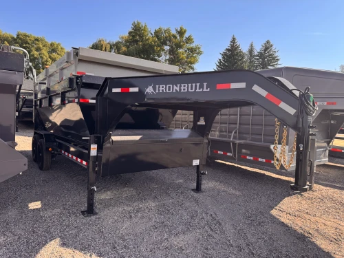 Iron Bull Trailers 2026 DBG 83"X16' ROLL OFF FRAME | Tandem Axle Axle 14K, Dual Jacks (FRAME ONLY)