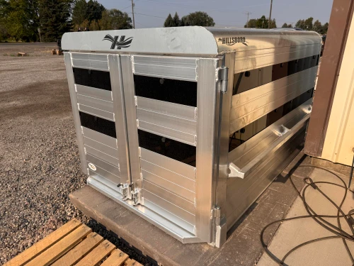 Hillsboro Trailers 2026 48"X6' Stock Box | Plexiglass Installed, (67001-001)