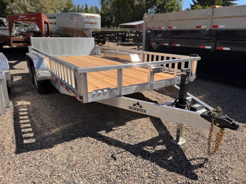 Nordtek Trailers 2026 82"X14' Landscaping Trailer | Tandem Axle Axle