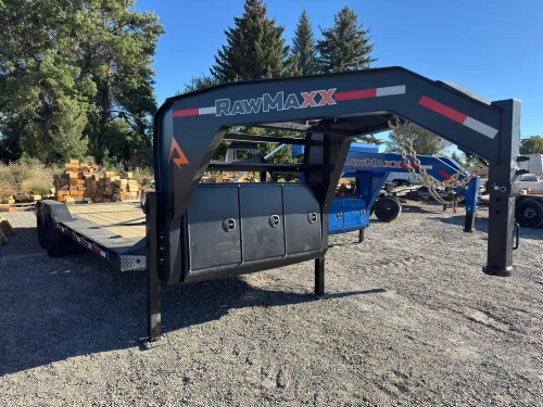 Raw Maxx Trailers 2027 GTX 100"X24' Gravity Tilt Trailer