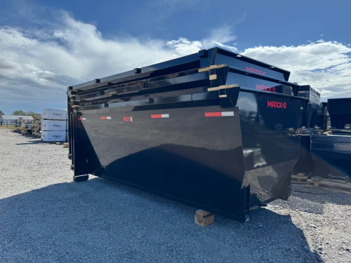 Maxx-D Trailers 2027 RSX 16' Roll Off Bin | 16' BIN, 6' TALL SIDES, 10 GUAGE FLOOR AND SIDES