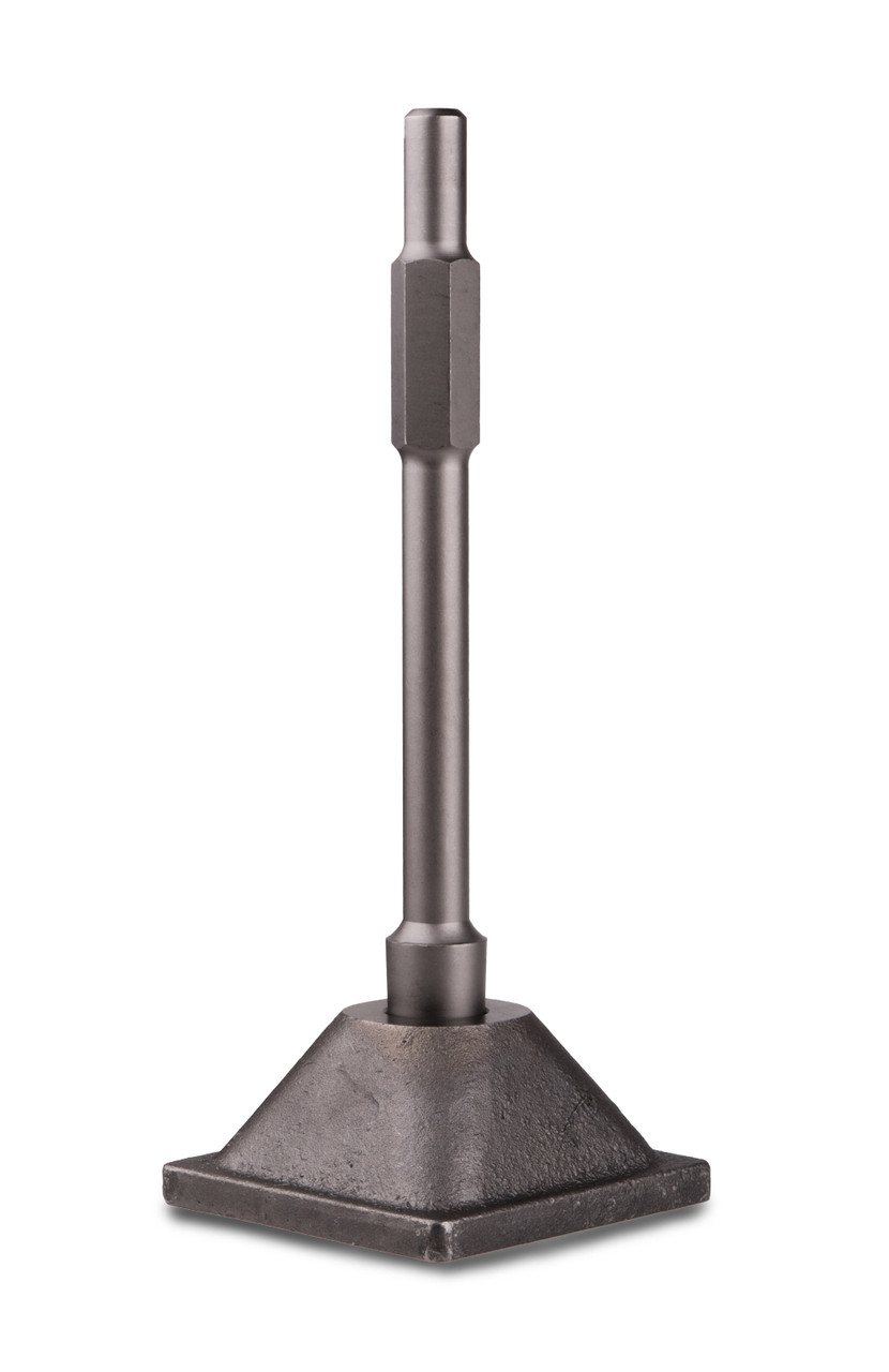 6 in. x 6 in. Tamper Shank and Plate - TR Industrial