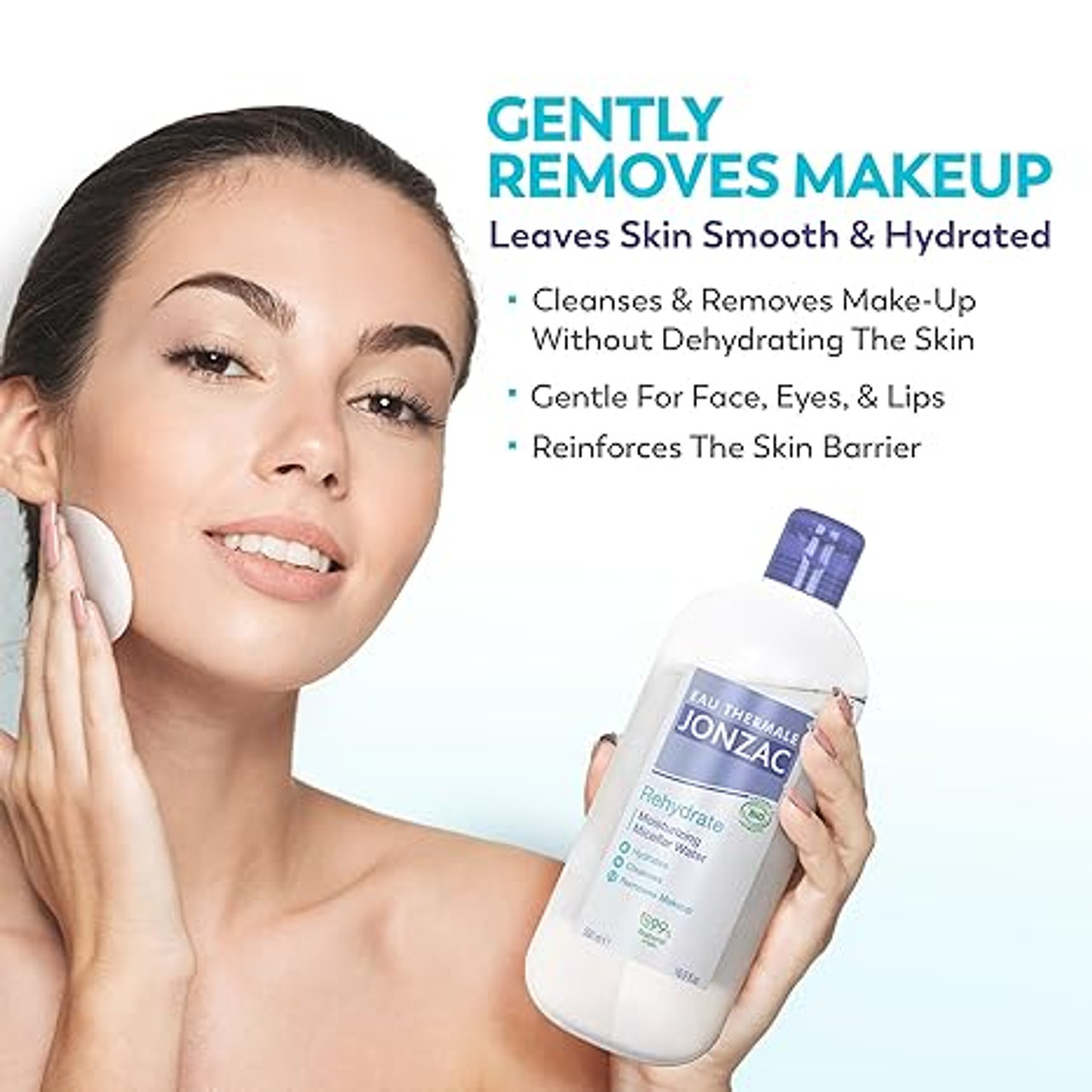EAU THERMALE JONZAC 保湿ミセルウォーター Eau Thermale Jonzac English - Moisturizing micellar water